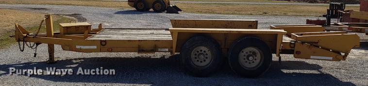 image for item AV9271 1993 Belshe utility trailer