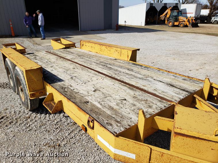 image for item AV9271 1993 Belshe utility trailer