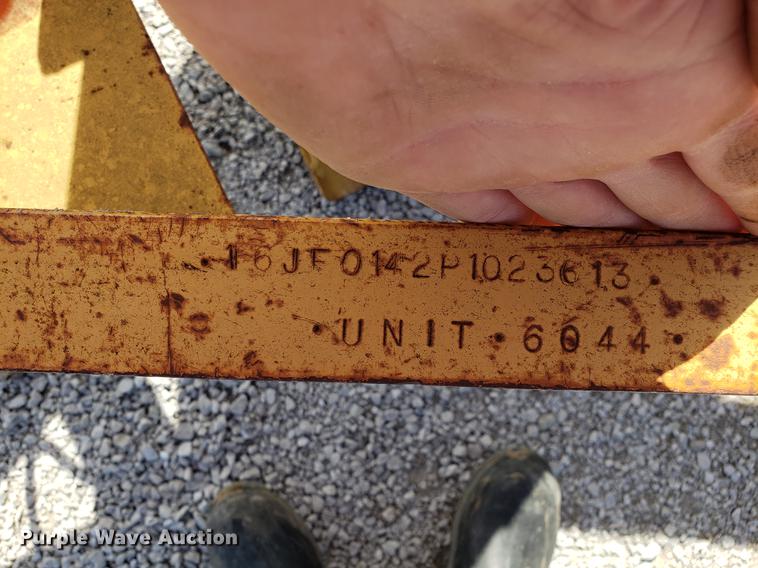 image for item AV9271 1993 Belshe utility trailer