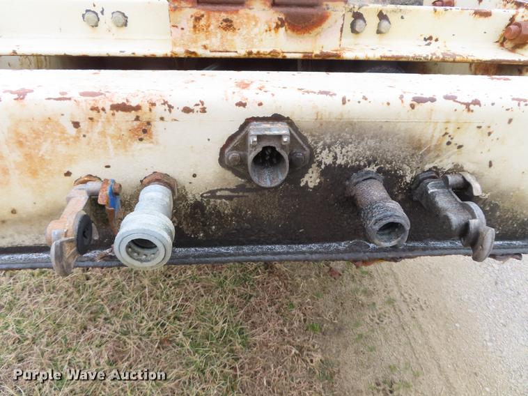 image for item B3707 1991 Trail King TK70HT462 drop deck equipment trailer