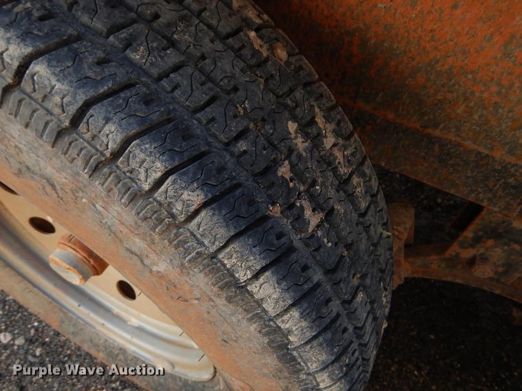 image for item BE9250 Shop built utility trailer