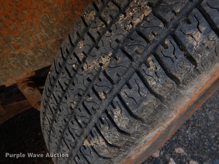 image for item BE9250 Shop built utility trailer