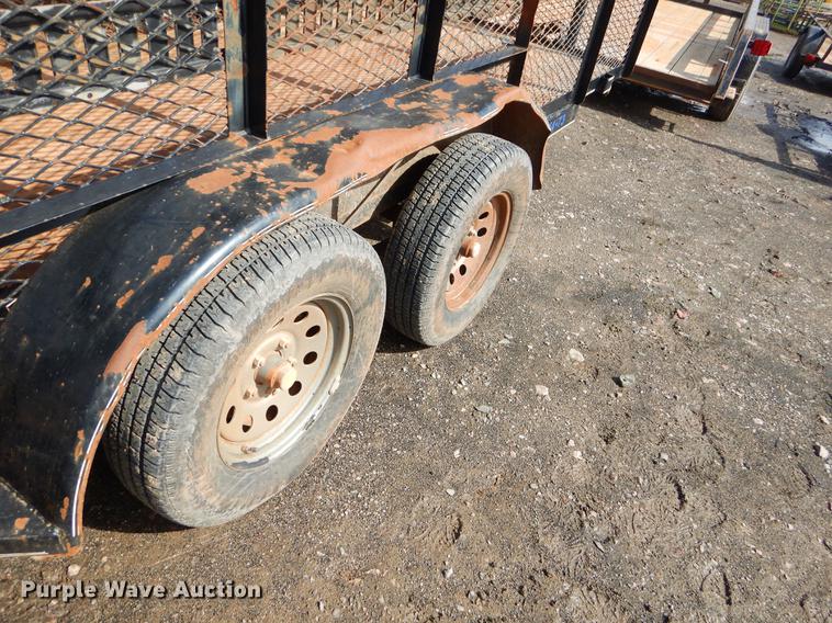 image for item BE9250 Shop built utility trailer