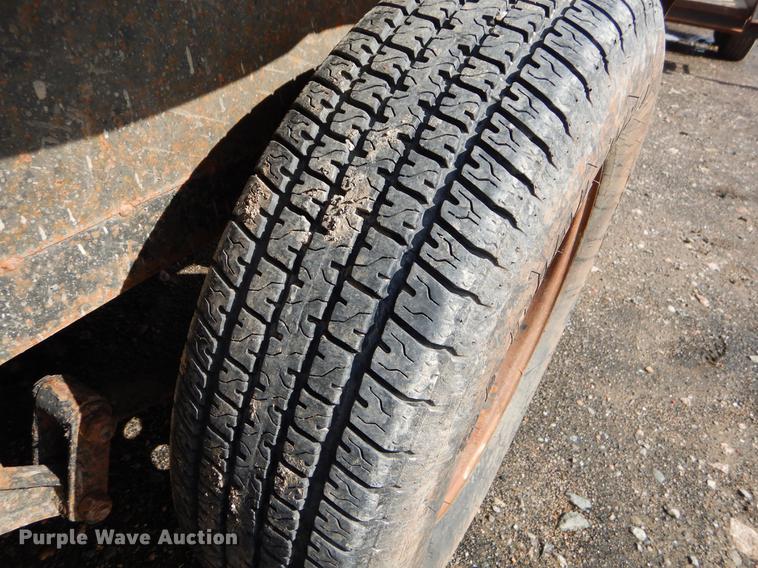 image for item BE9250 Shop built utility trailer