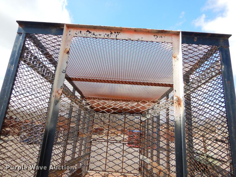 image for item BE9250 Shop built utility trailer