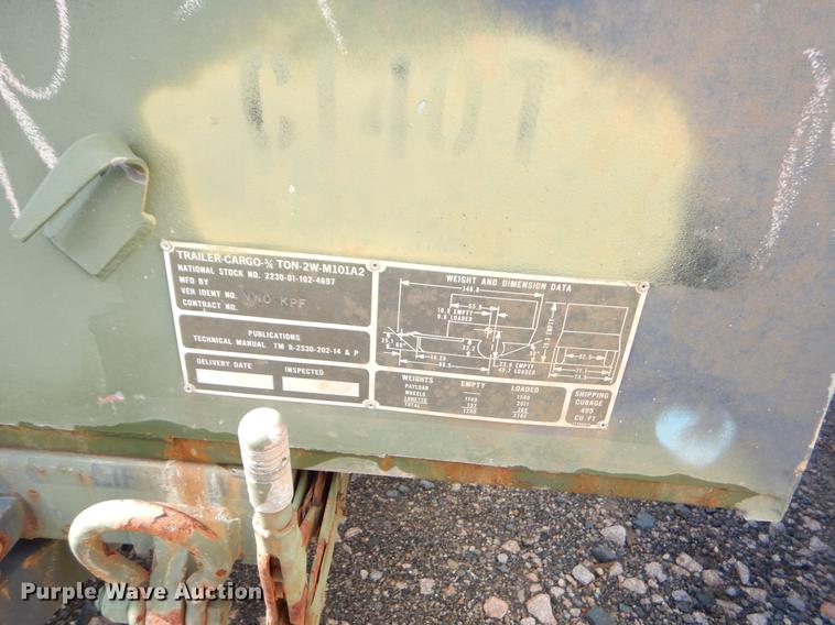 image for item BE9251 Kasel utility trailer