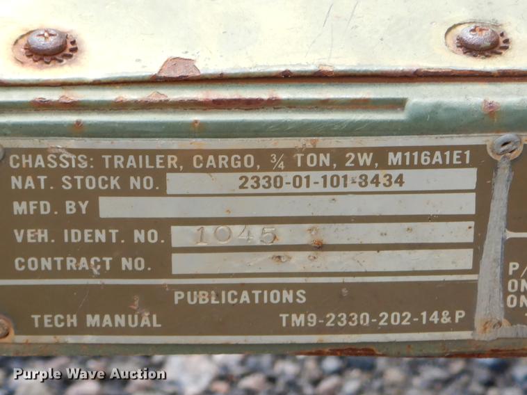 image for item BE9251 Kasel utility trailer