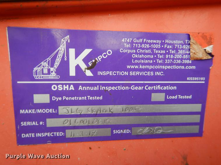 image for item BE9261 2005 SkyTrak 10054 telehandler