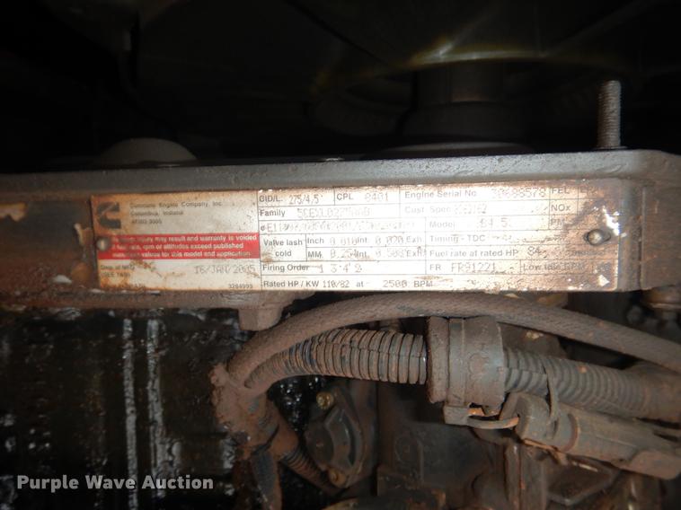 image for item BE9261 2005 SkyTrak 10054 telehandler