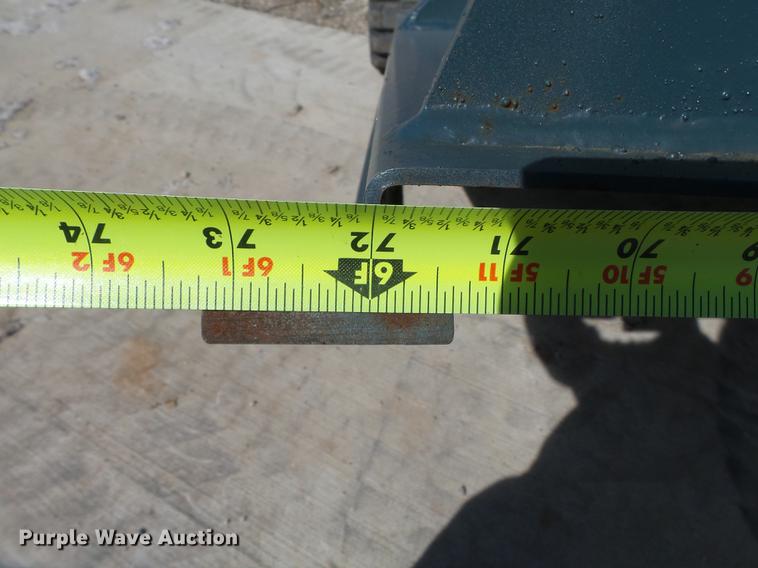 image for item CD9574 Paladin Racoon skid steer brush mower