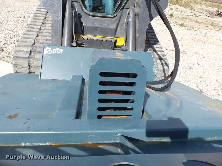 image for item CD9574 Paladin Racoon skid steer brush mower