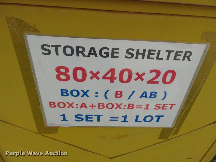 image for item CD9599 Storage shelter