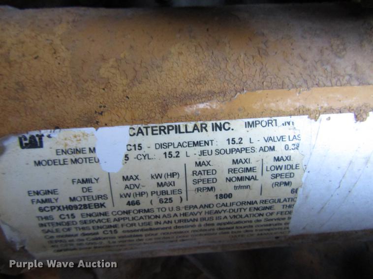 image for item DB6784 2007 Peterbilt 379 semi truck