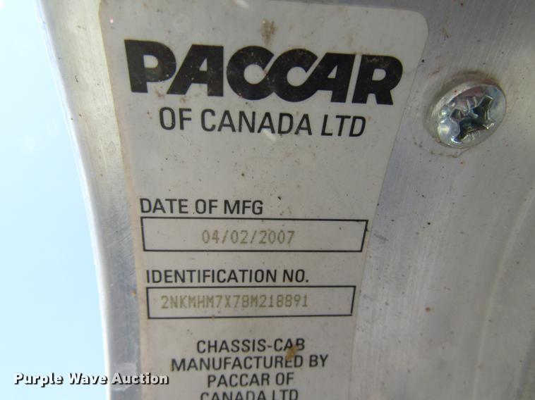 image for item DB6787 2008 Kenworth T300 service truck