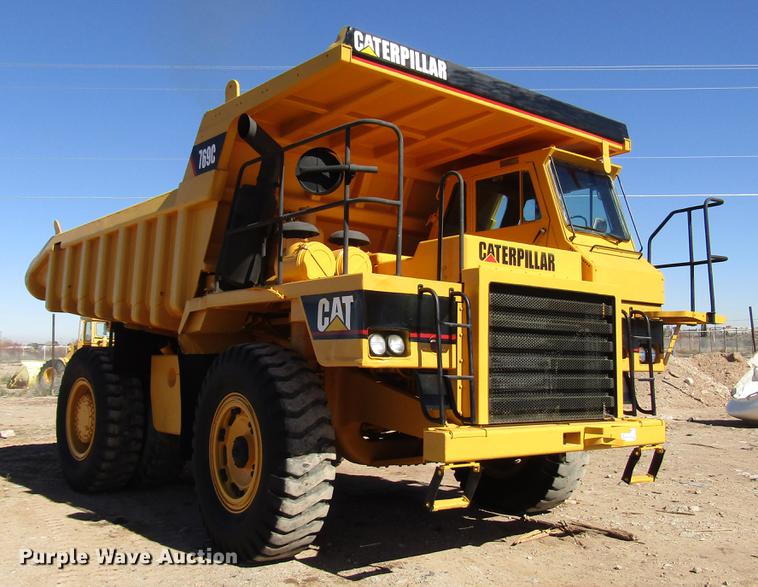 image for item DB6797 1983 Caterpillar 769C haul truck