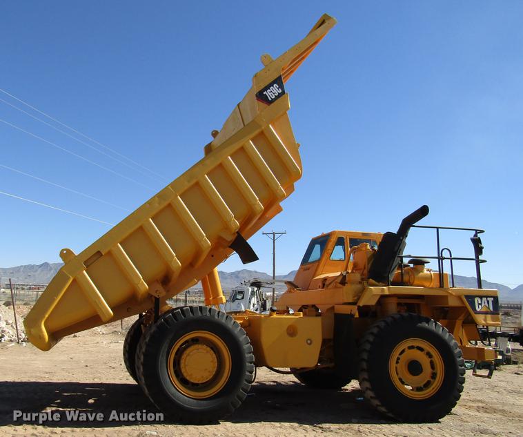 image for item DB6797 1983 Caterpillar 769C haul truck