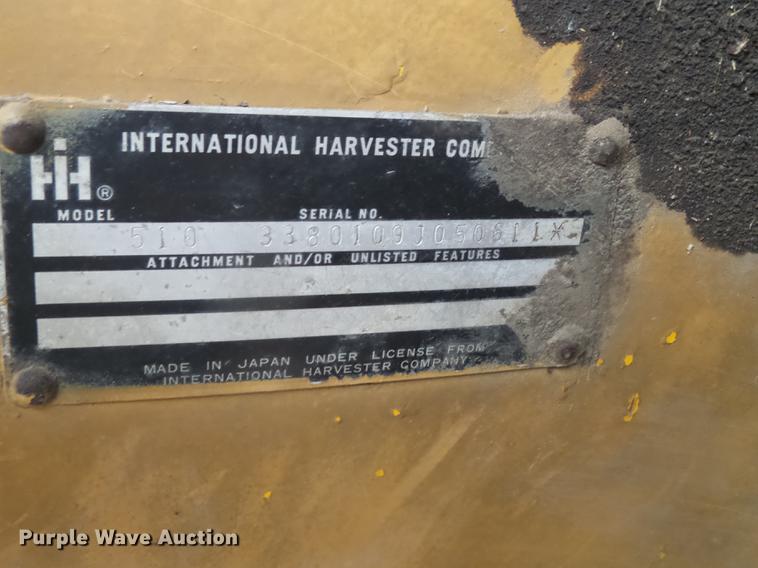 image for item DC1247 Dresser 510B wheel loader