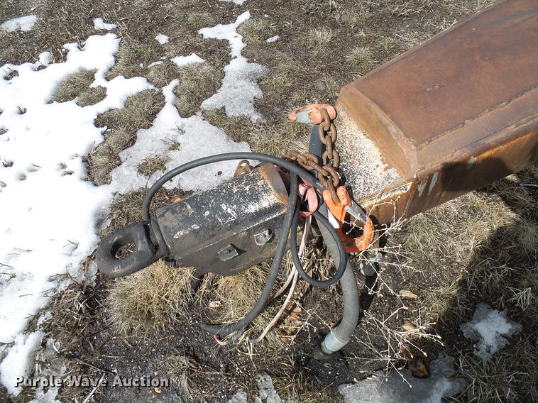 image for item DD6007 1991 Williamson 41-2811L end dump trailer