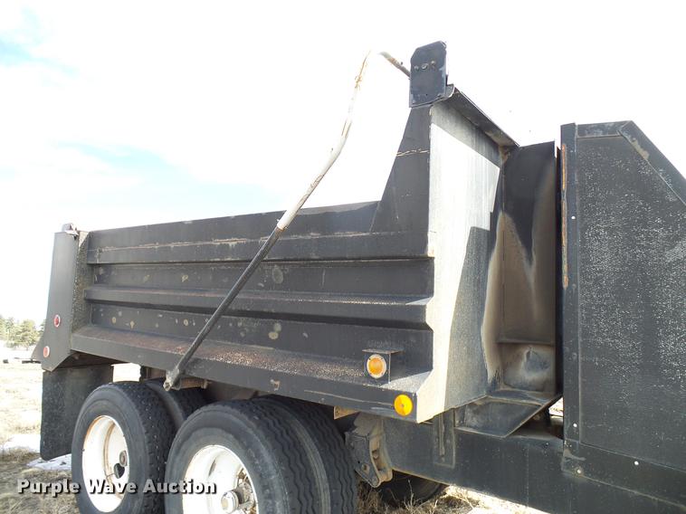 image for item DD6007 1991 Williamson 41-2811L end dump trailer
