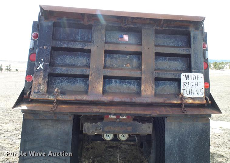 image for item DD6007 1991 Williamson 41-2811L end dump trailer