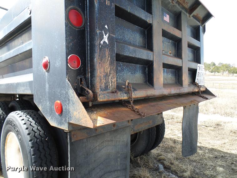 image for item DD6007 1991 Williamson 41-2811L end dump trailer
