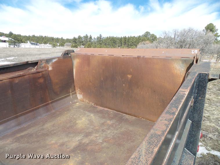 image for item DD6007 1991 Williamson 41-2811L end dump trailer