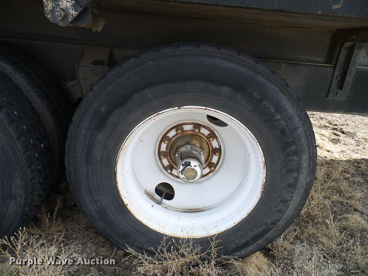 image for item DD6007 1991 Williamson 41-2811L end dump trailer