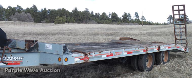 image for item DD6016 1997 Interstate 20DT equipment trailer