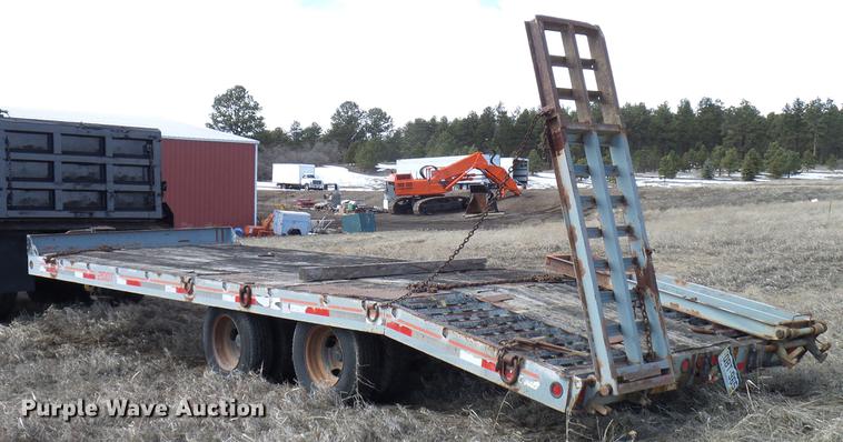 image for item DD6016 1997 Interstate 20DT equipment trailer