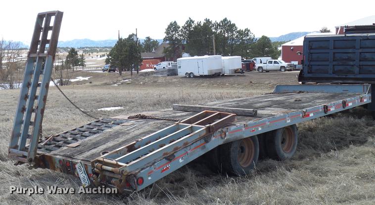 image for item DD6016 1997 Interstate 20DT equipment trailer