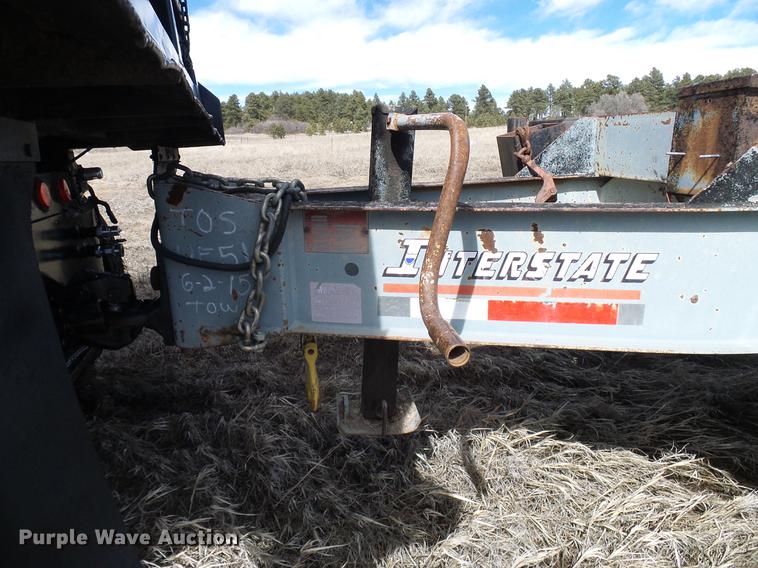 image for item DD6016 1997 Interstate 20DT equipment trailer