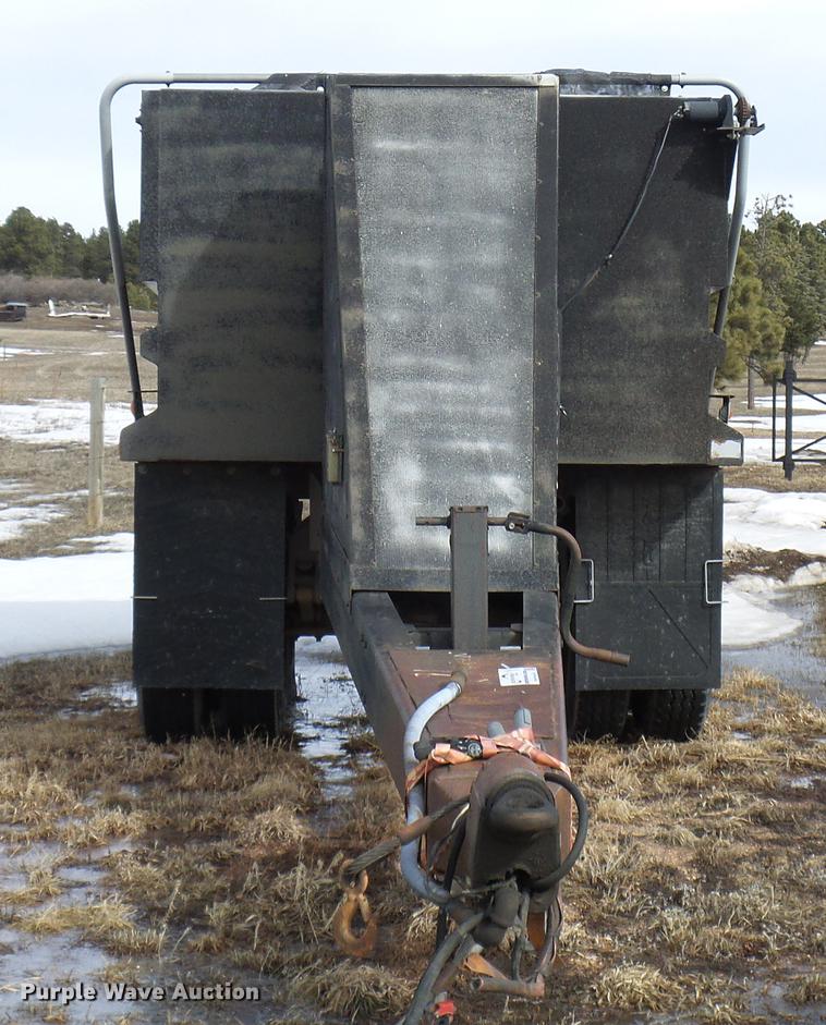 image for item DD6017 1991 Williamson 28116A end dump trailer