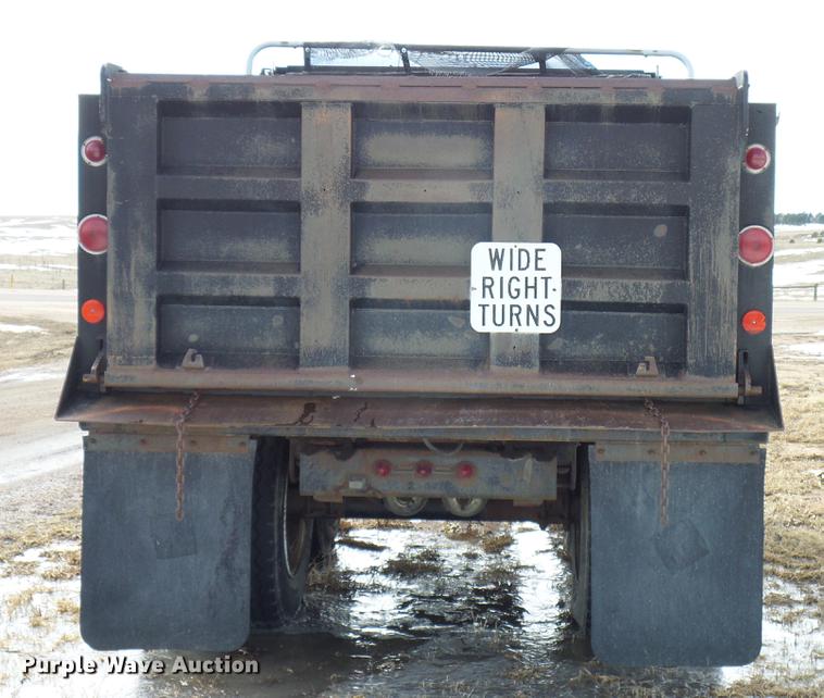 image for item DD6017 1991 Williamson 28116A end dump trailer
