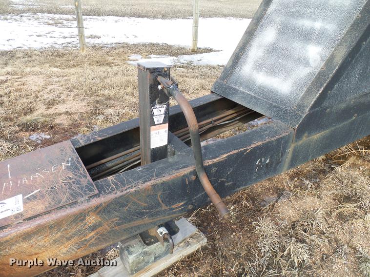 image for item DD6017 1991 Williamson 28116A end dump trailer