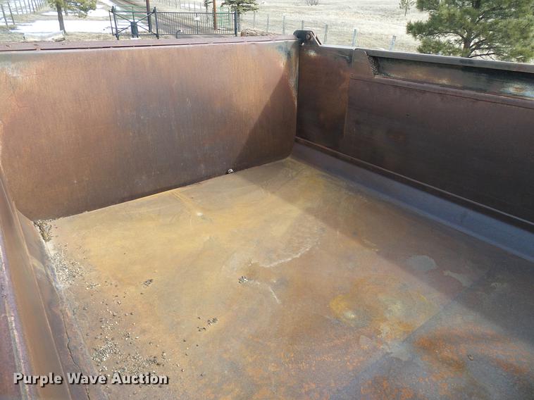 image for item DD6017 1991 Williamson 28116A end dump trailer