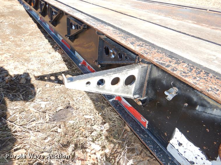 image for item DE0048 1999 Talbert HTR9 lowboy equipment trailer