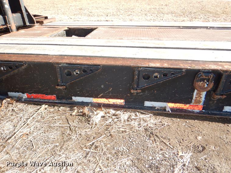 image for item DE0048 1999 Talbert HTR9 lowboy equipment trailer