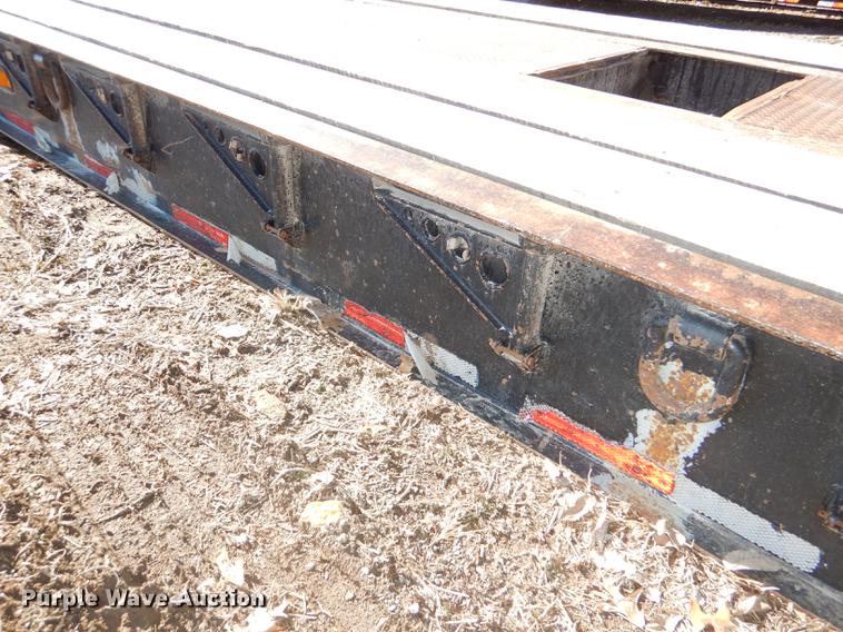 image for item DE0048 1999 Talbert HTR9 lowboy equipment trailer