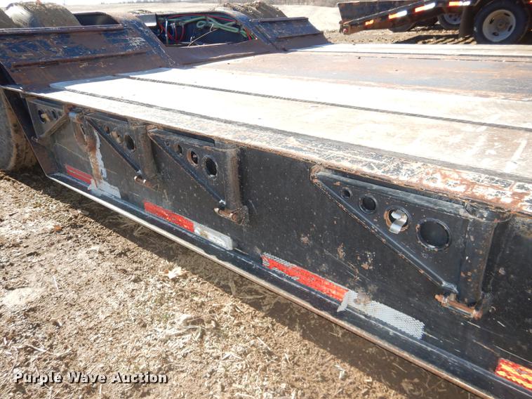 image for item DE0048 1999 Talbert HTR9 lowboy equipment trailer