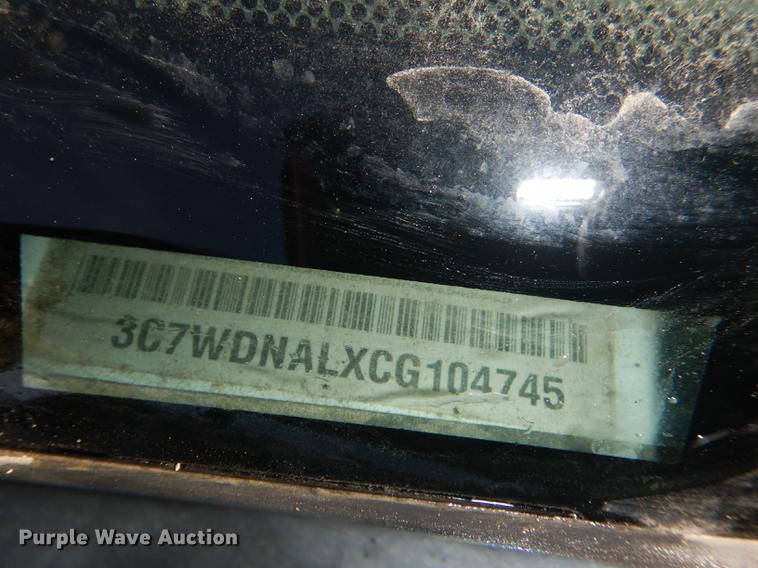 image for item DE0143 2012 Dodge Ram 5500 bucket truck