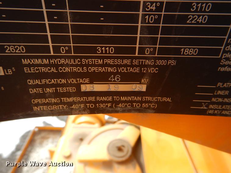 image for item DE0144 2004 Chevrolet C7500 digger derrick truck