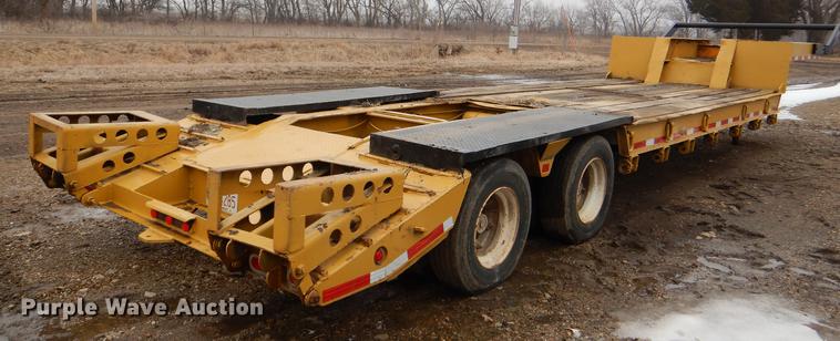 image for item DE0147 1973 Hyster C35TA equipment trailer