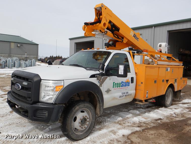 image for item DE0157 2012 Ford F550 Super Duty bucket truck