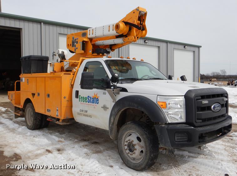 image for item DE0157 2012 Ford F550 Super Duty bucket truck