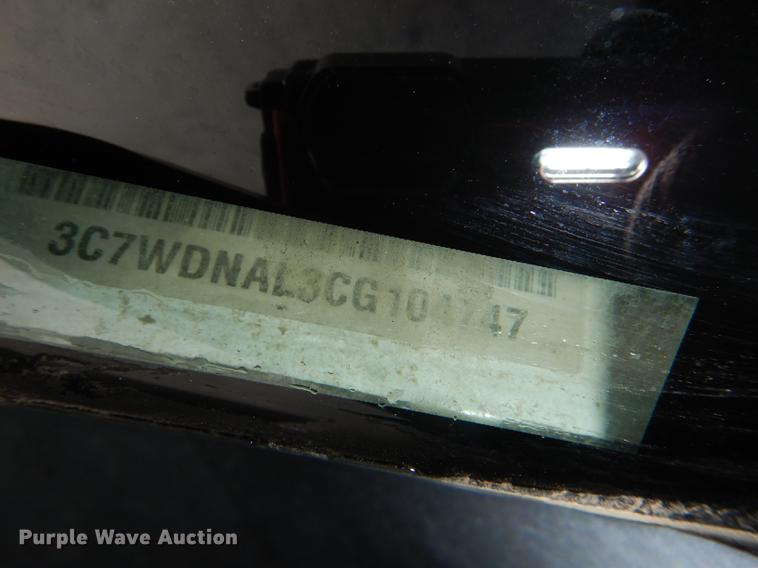 image for item DE0159 2012 Dodge Ram 5500 bucket truck