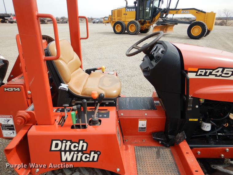 image for item DE3855 2014 Ditch Witch RT45 trencher