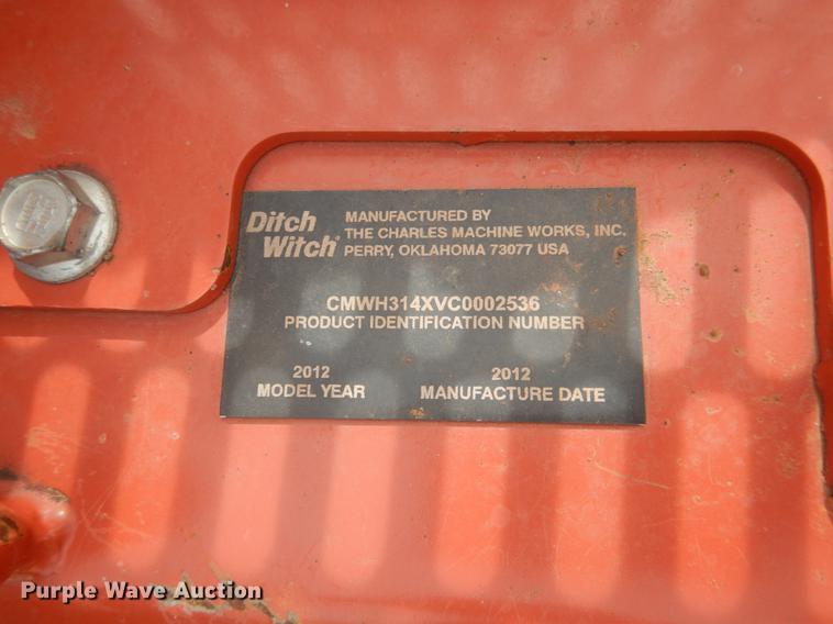 image for item DE3855 2014 Ditch Witch RT45 trencher