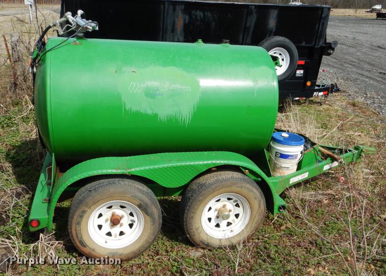 image for item DE3862 2012 LEE 500 gallon fuel trailer