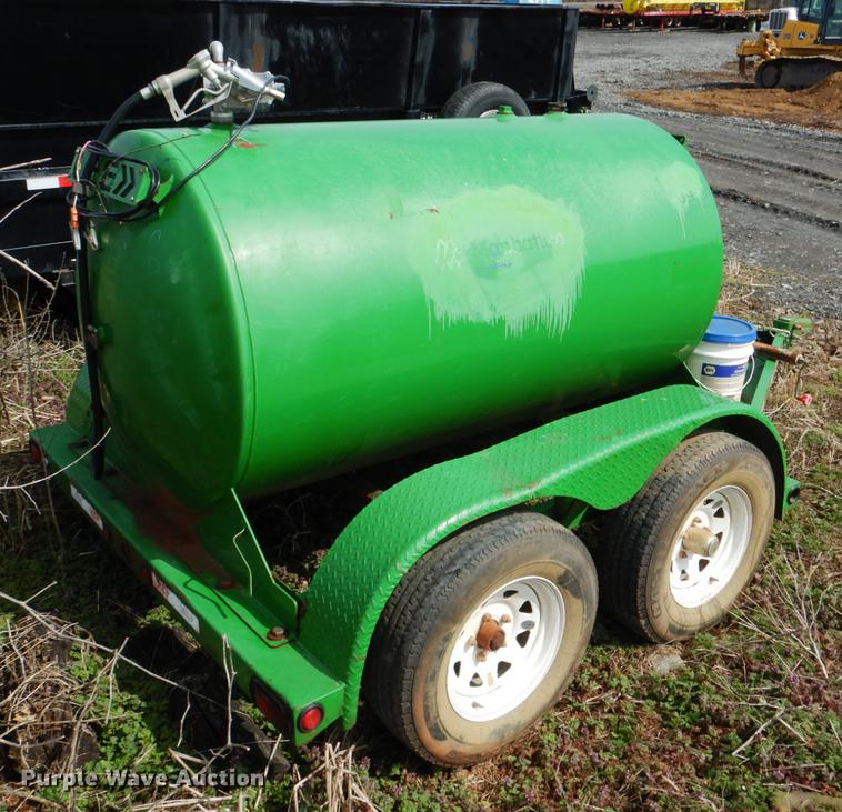 image for item DE3862 2012 LEE 500 gallon fuel trailer