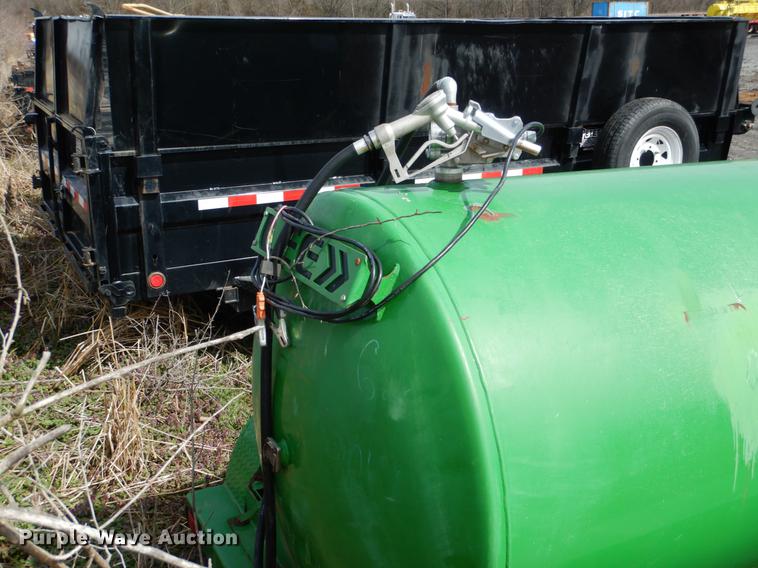 image for item DE3862 2012 LEE 500 gallon fuel trailer
